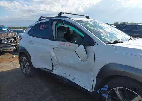 2018 Hyundai Kona Limited из США, поврежденный, VIN KM8K33A58JU105399